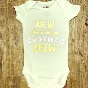 New to the crew onesie